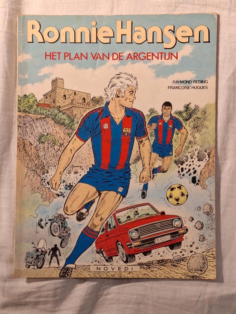 Ronnie Hansen 11: het plan van de Argentijn, Eén stripboek, Ophalen of Verzenden, Gelezen