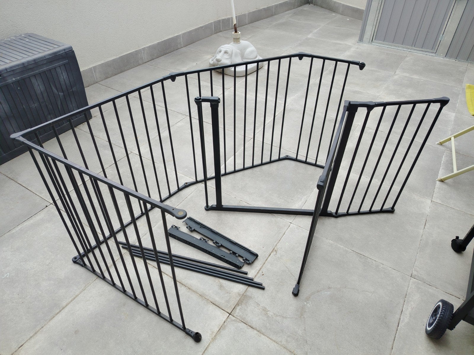 Barrière enfants / animaux 3.52m, Enlèvement