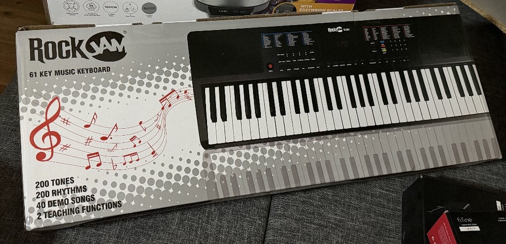 Rock Jam Music Keyboard, Muziek en Instrumenten, Ophalen, 61 toetsen