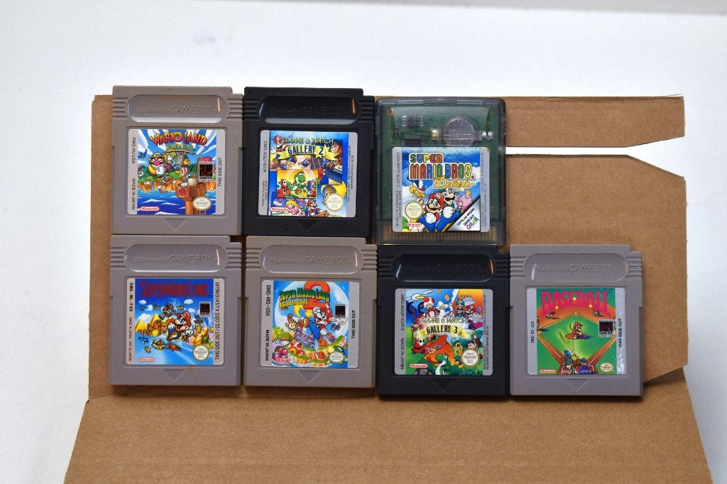 7 MARIO Games voor de NINTENDO Game Boy Uitstekende staat!, Games en Spelcomputers, Ophalen of Verzenden, Gebruikt