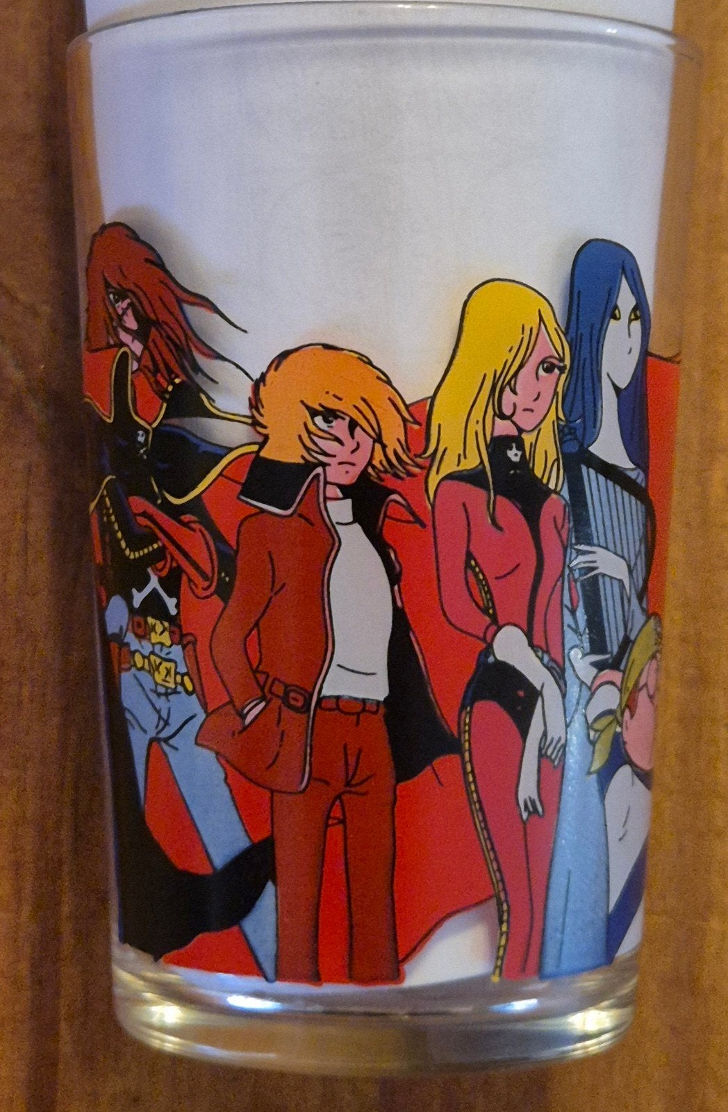 Toei Animation Ginga Kikaku Antenne 2 Iddh Picturals Films, Enlèvement ou Envoi, Utilisé, Verre à eau