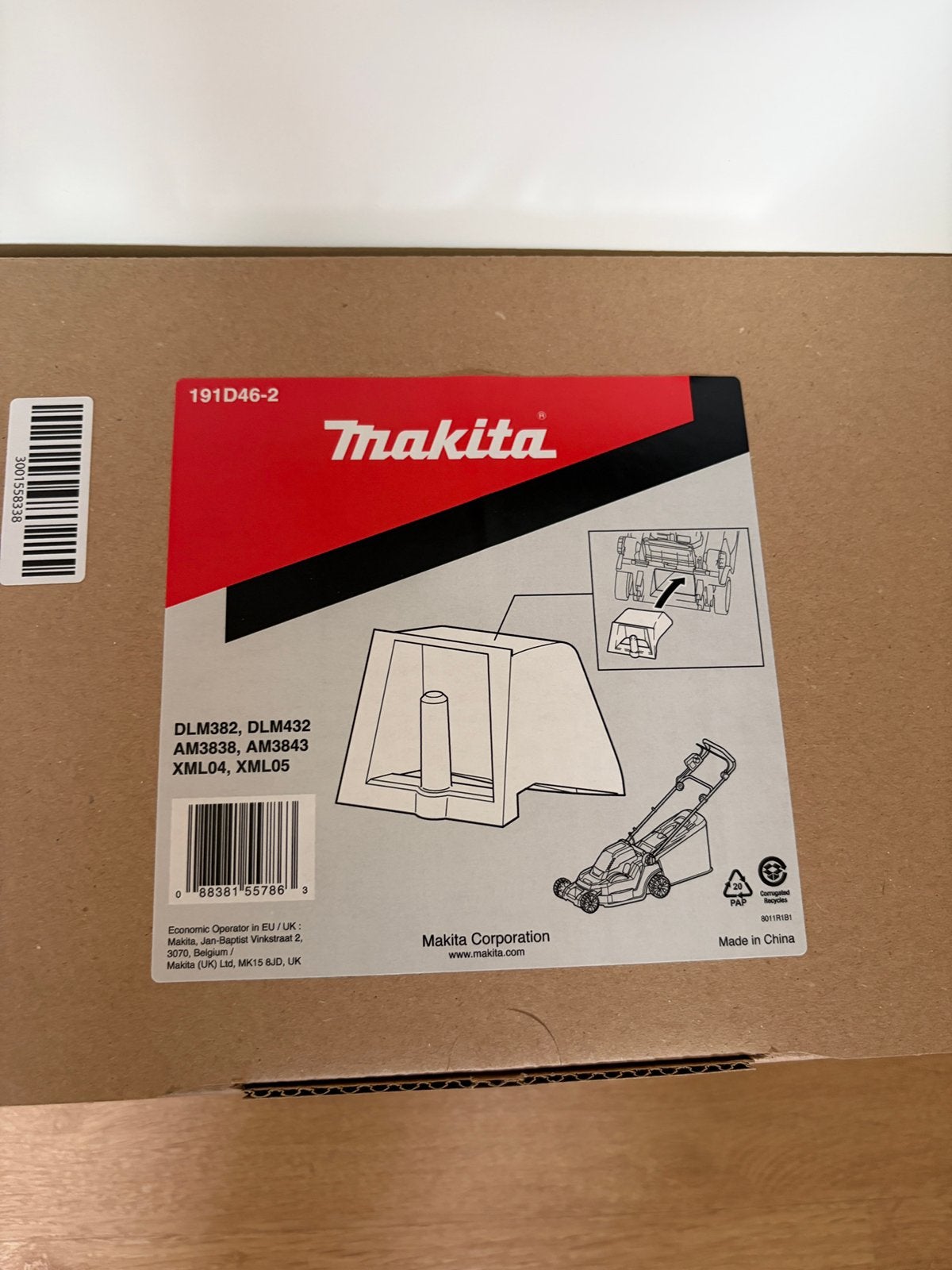 Mulch plug voor Makita grasmaaier, Cirkelmaaier, Ophalen of Verzenden, Nieuw, Mulchfunctie