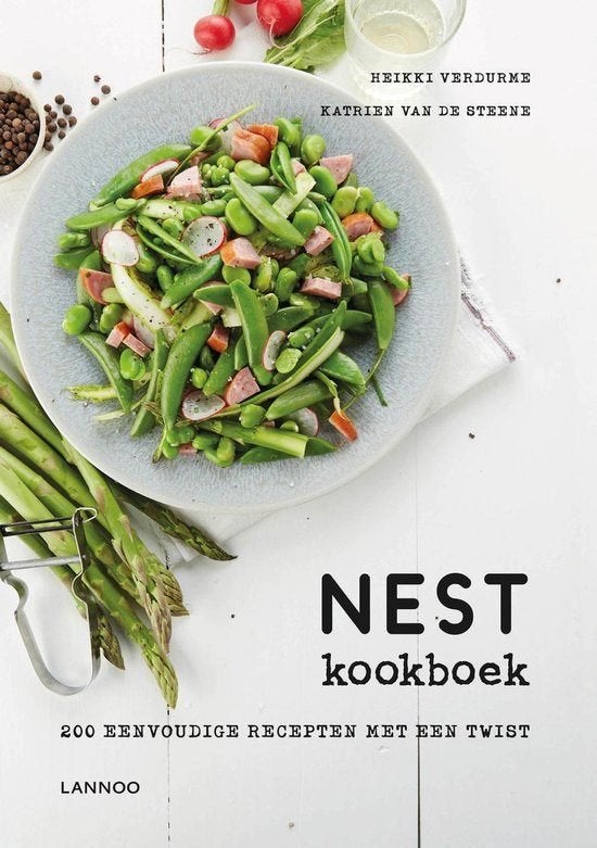 Te Koop Boek NEST KOOKBOEK Verdurme Van De Steene, Boeken, Kookboeken, Gelezen, Hoofdgerechten, Ophalen of Verzenden, Verdurme Van De Steene