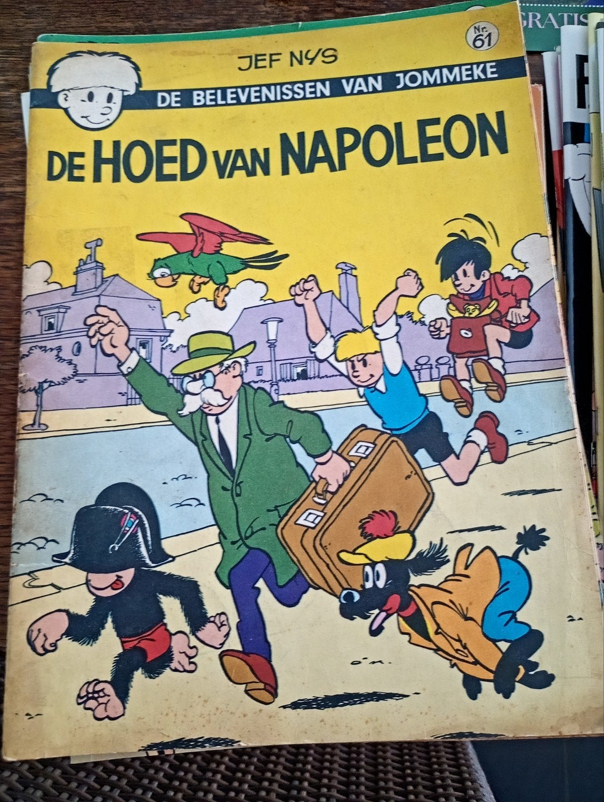 Jommeke , de hoed van Napoleon, Boeken, Ophalen