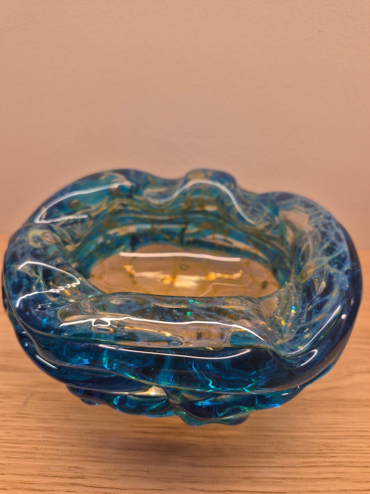 Balance Malta « Whirlpool » vintage en verre Mdina, années 1, Enlèvement ou Envoi