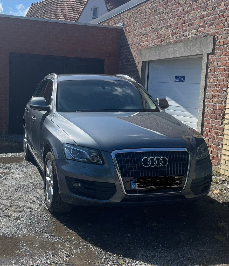 Audi Q5 2012 134.700km diesel manueel 10.000€, Auto's, Audi, 100 kW, Euro 5, Zwart, 5 deurs
