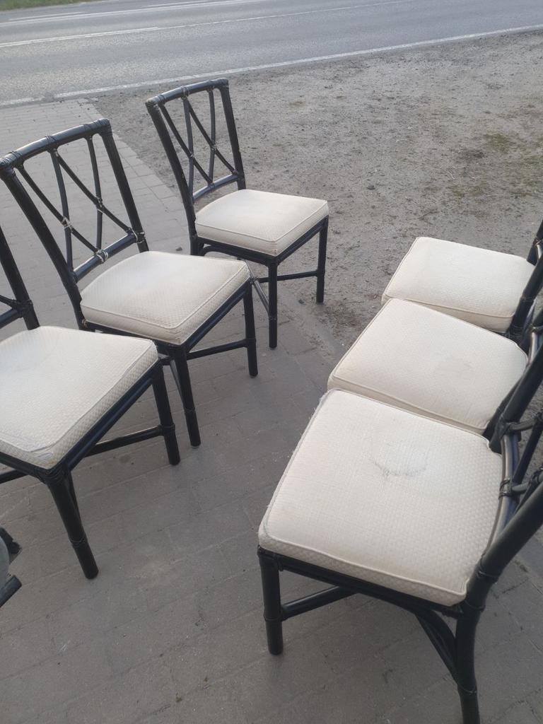 McGuire authentieke vintage stoelen 6, Huis en Inrichting, Stoelen, Ophalen, Zo goed als nieuw