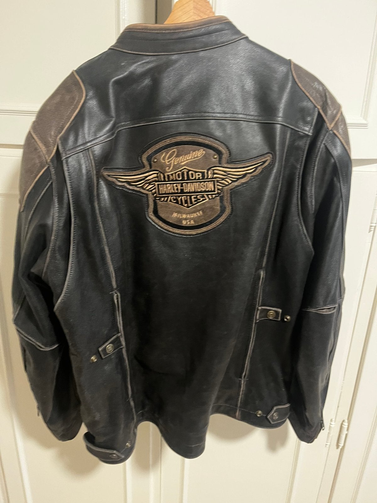 Veste en cuir Harley-Davidson Trostel pour homme, Motos, Enlèvement ou Envoi, Neuf, sans ticket, Hommes, Manteau | cuir