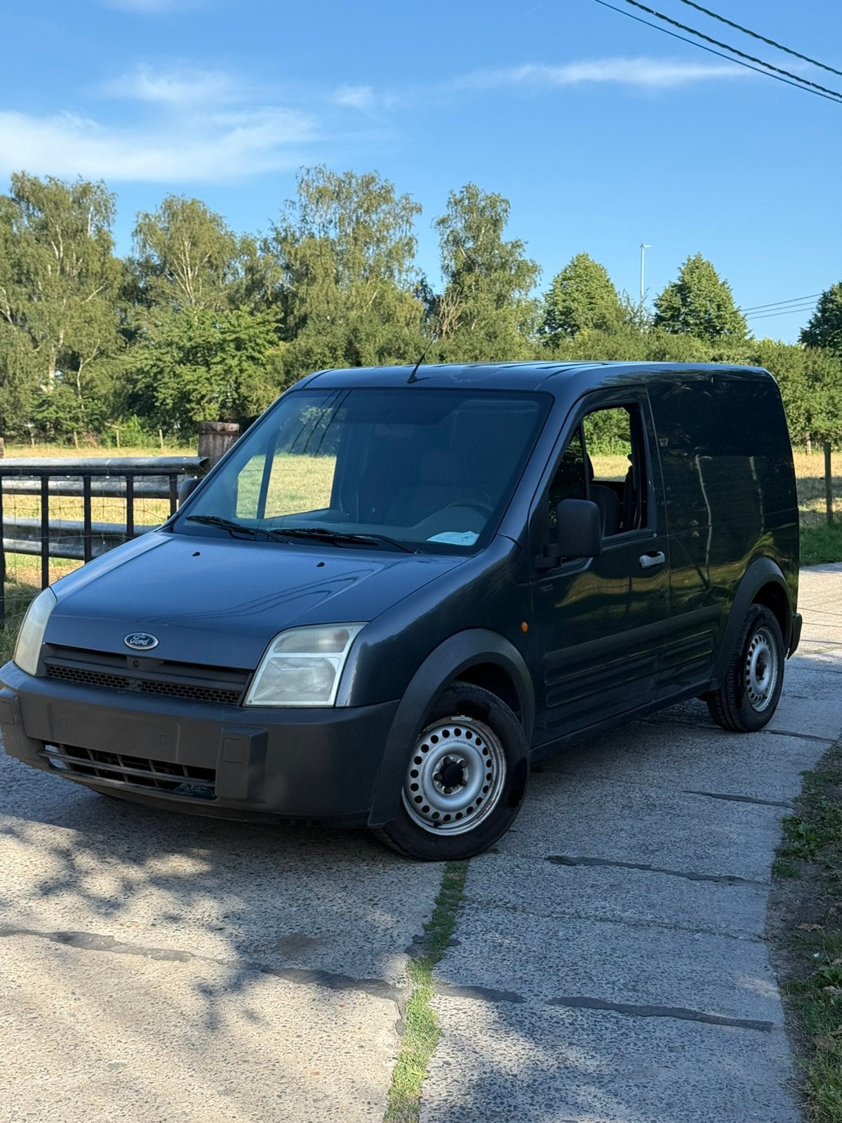 Ford Transit Connect 1.8TDCI Lichte Vracht, Auto's, Bestelwagens en Lichte vracht, Bedrijf, Centrale vergrendeling, Ford, Euro 3