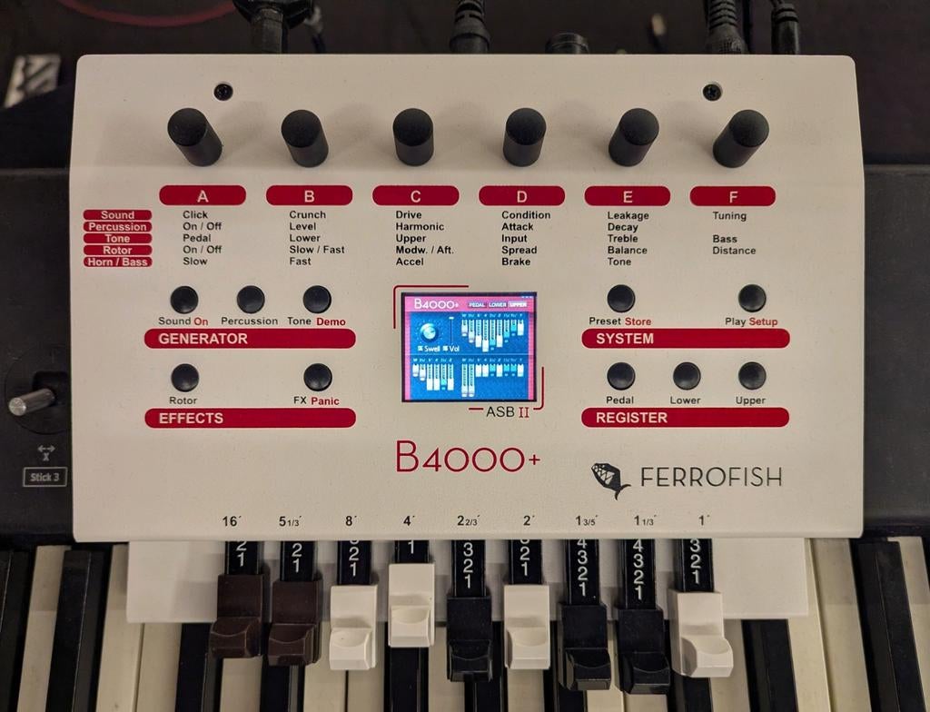 Organ Ferrofish B4000+, Musique & Instruments, Orgues, Orgue, Enlèvement ou Envoi
