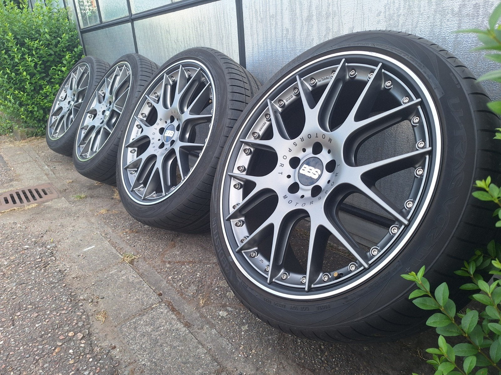 21" Originele BBS CH-R2 CH-R Chr2 CH-RII velgen 5x112 Audi, Ophalen of Verzenden, Zomerbanden, Velg(en)