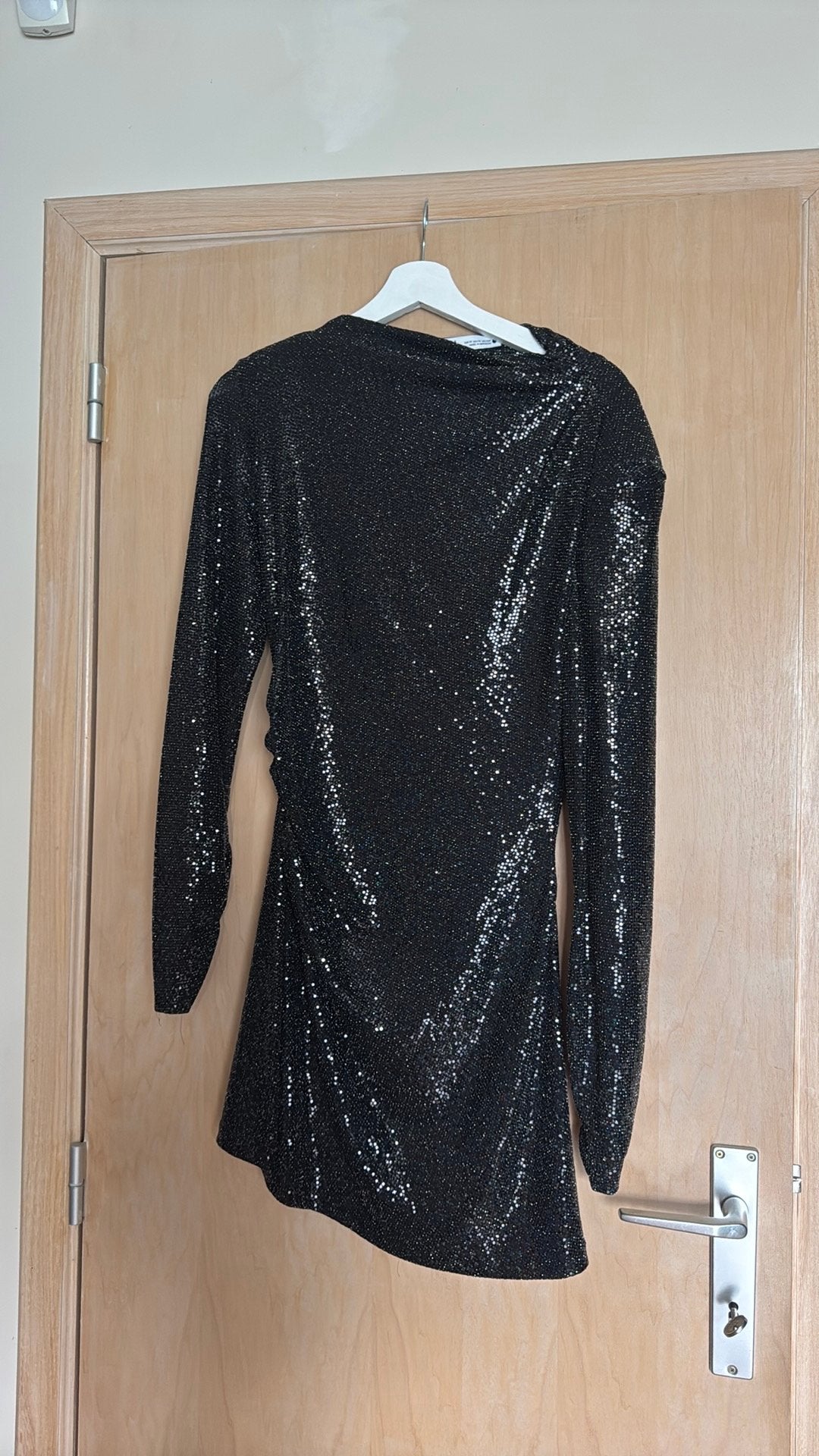 Robe noire de soirée, Neuf, Taille 38/40 (M), Longueur genou, Noir