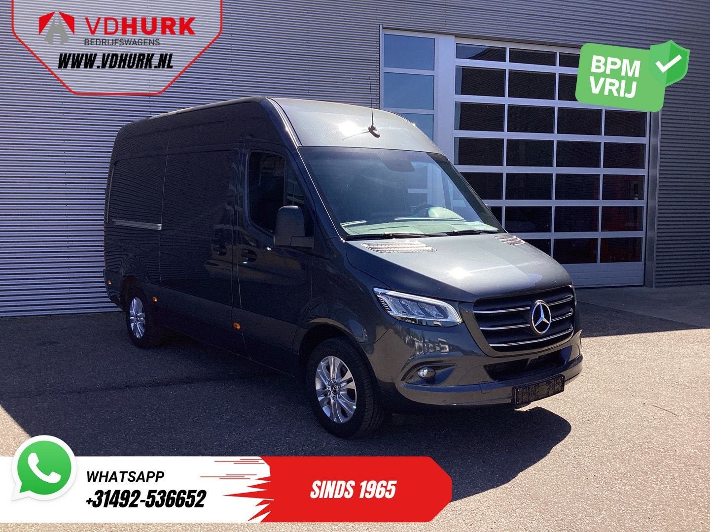 Mercedes-Benz Sprinter 315 CDI Aut. L2H2 3.5t Trekverm./ LED, Auto's, Automaat, Mercedes-Benz, Bedrijf, Diesel
