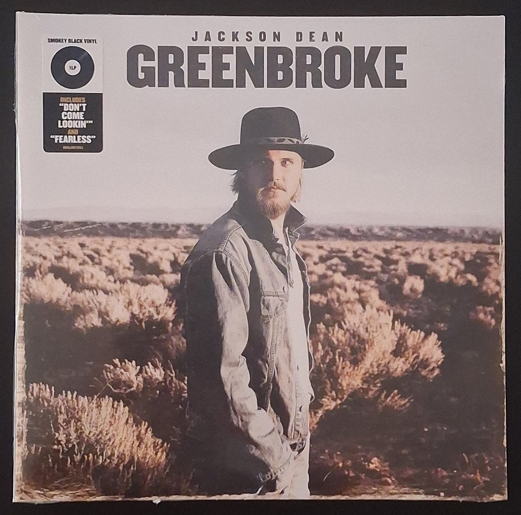 LP Jackson Dean - Greenbroke (Smokey Black Vinyl) Sealed, Ophalen of Verzenden, 2020 tot heden, Nieuw in verpakking, 12 inch