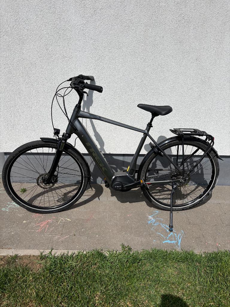 Elektrische fiets Trek District 7, Zo goed als nieuw, 50 km per accu of meer, 55 tot 59 cm, Ophalen