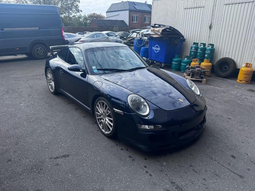 Porsche 997 3.8 Carrera S — 151.255 km, Auto's, Porsche, 4 zetels, Achterwielaandrijving, Zwart, Blauw
