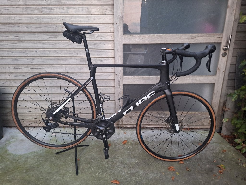 Cube Agree C:62 Race - Black carbon - maat 60, Fietsen en Brommers, Gebruikt, Carbon, Heren, 57 tot 61 cm