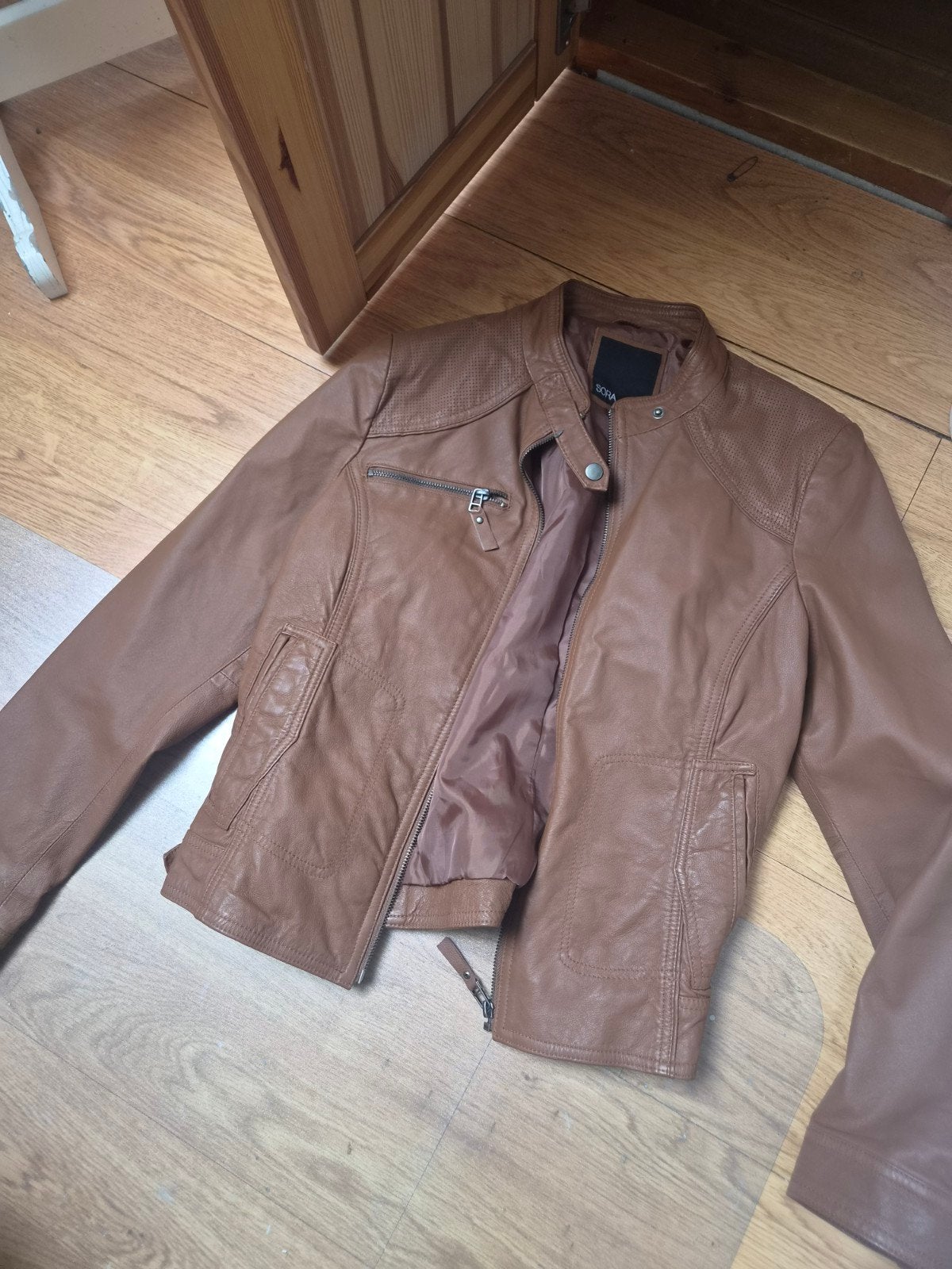 veste en faux cuire, Kleding | Dames, Bruin, Verzenden, JBC, Maat 46/48 (XL) of groter