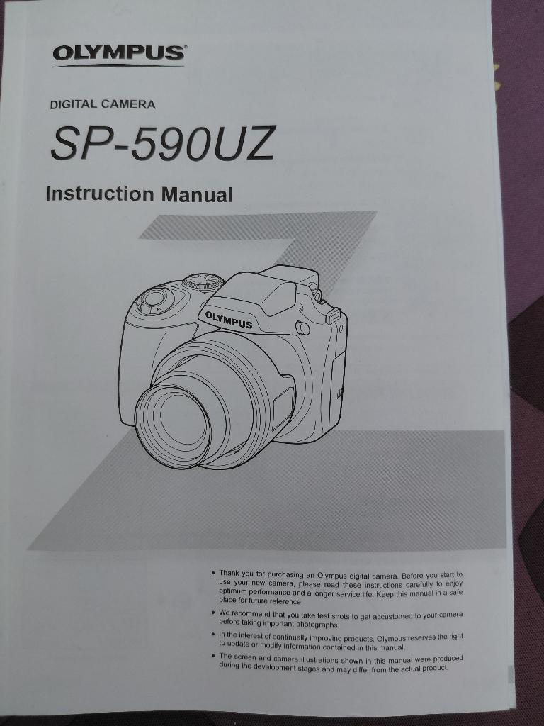 Olympus SP-590UZ, Ophalen, Spiegelreflex, Zo goed als nieuw, Olympus