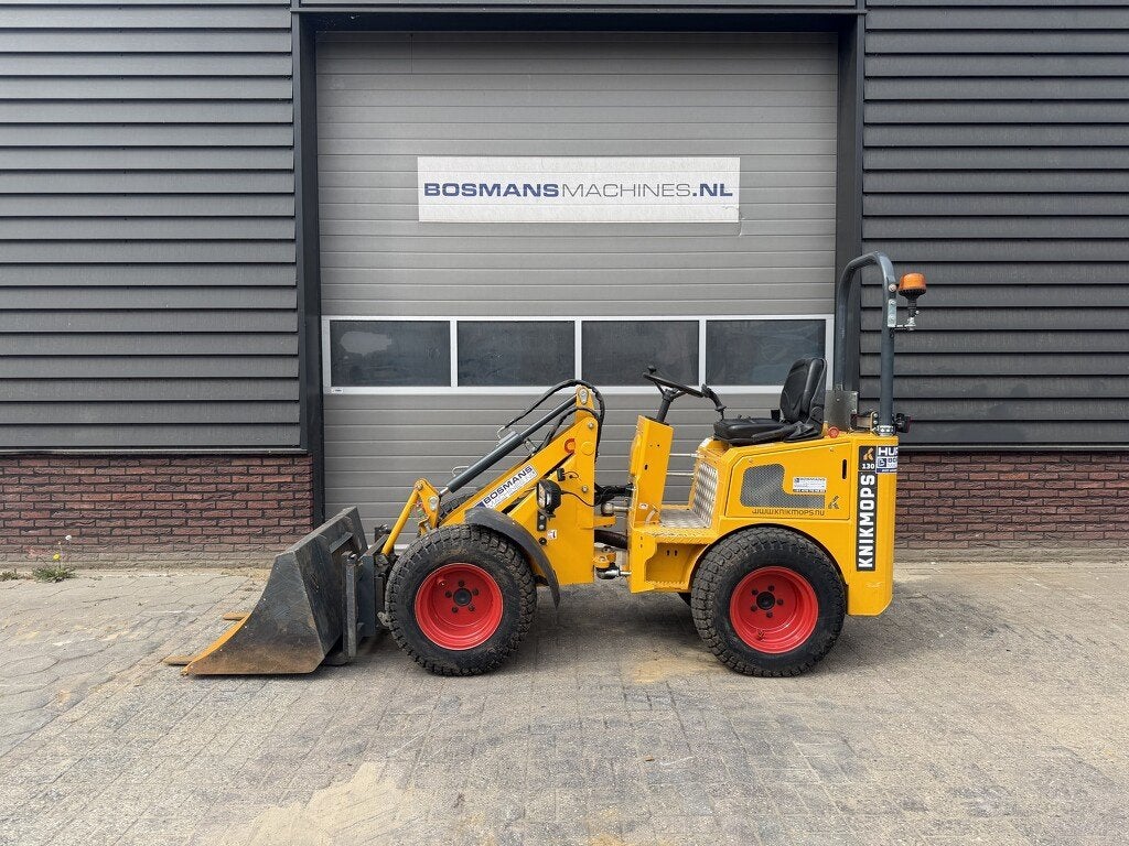 Knikmops 130 minishovel BJ 2024 €490 LEASE, Wiellader of Shovel