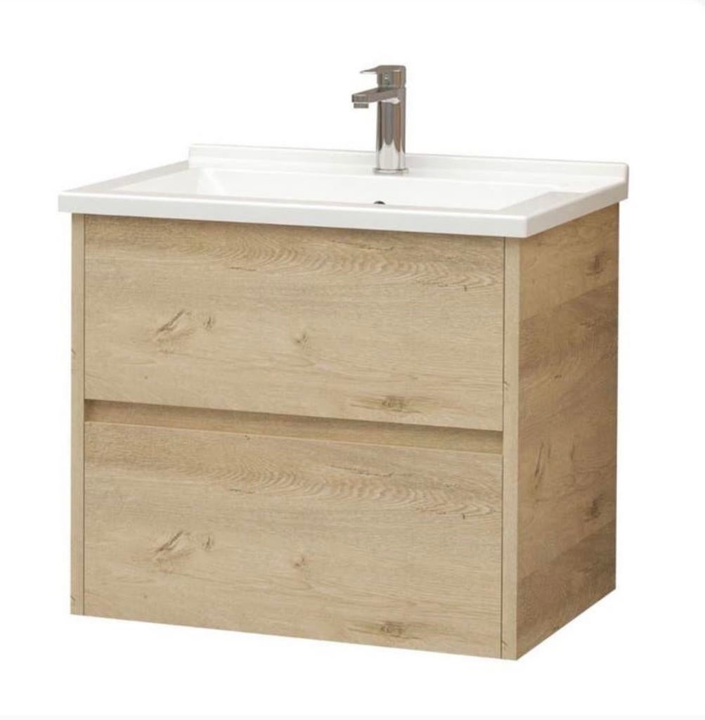 ‼️MEUBLE DE SALLE DE BAIN + VASQUE+ MIROIRE PROMOS FOU ‼️, Neuf, Enlèvement, Rue de Mons 164 bC, 7380 Quievrain, Brico Quievrain