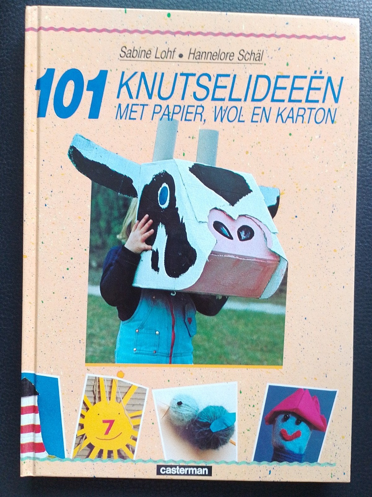 101 knutselideeën met papier, wol en karton, Boeken, Hobby en Vrije tijd, Ophalen, Zo goed als nieuw, Geschikt voor kinderen