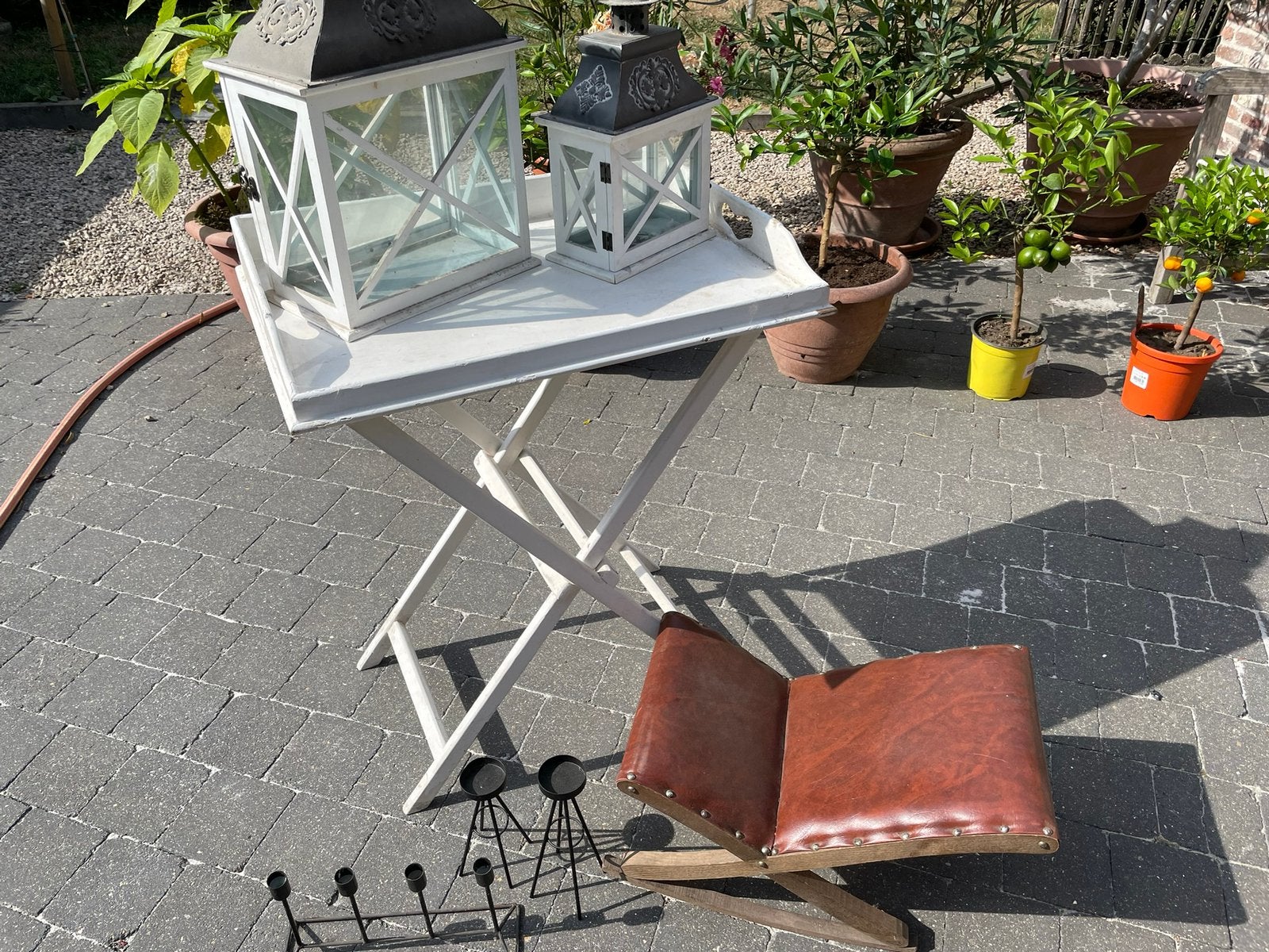 Lot decoratie, Diversen, Rommelmarktspullen, Ophalen, Gebruikt