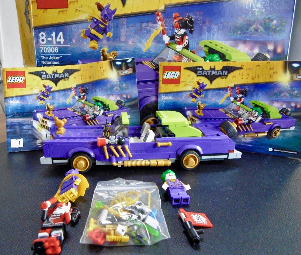 Lego Batman Joker Notorious Lowrider, Hobby en Vrije tijd, Ophalen of Verzenden, Zo goed als nieuw