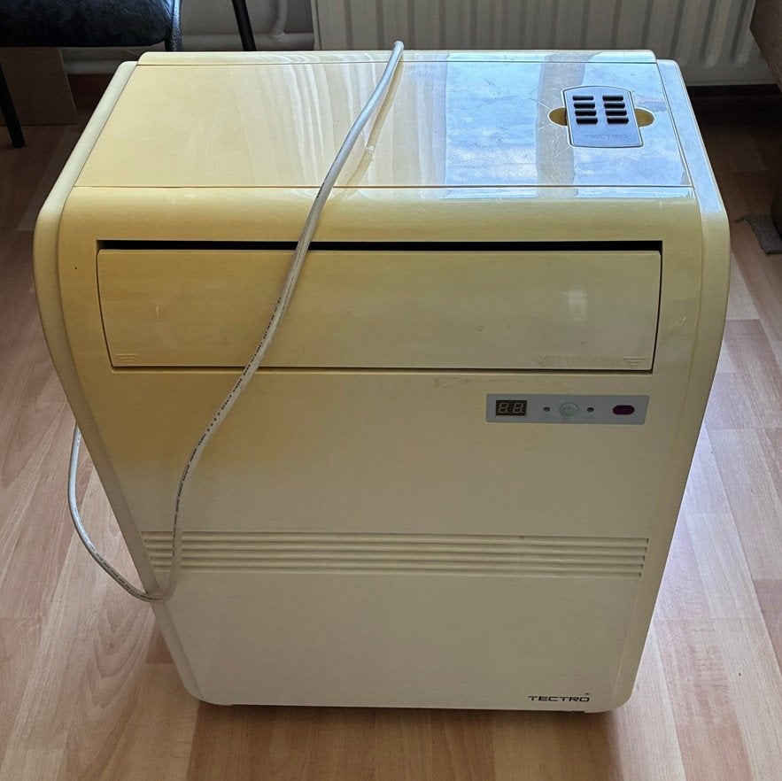 Mobiele Airco Tectro TP 020, Elektronische apparatuur, Airco's, Ophalen, Gebruikt, Timer, Minder dan 60 m³