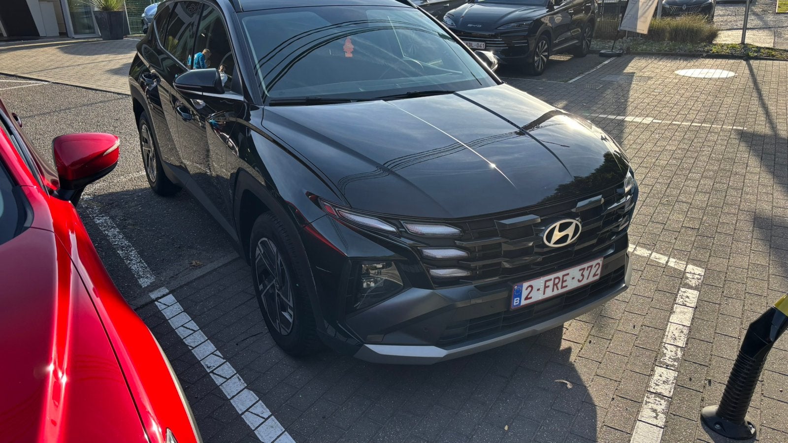 Hyundai Tucson 05/2024, essence/electrique, Auto's, Lane Keeping Assist, Stof, Zwart, 5 zetels