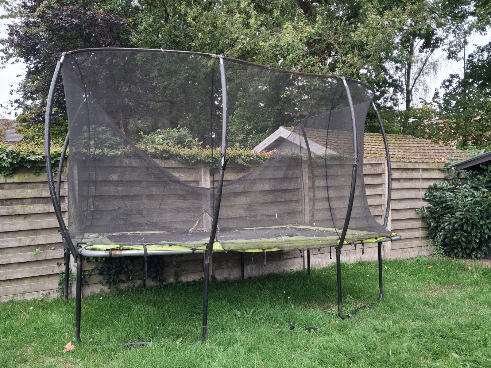 trampoline, Enlèvement