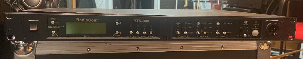 Système d’intercom sans fil Telex BTR-800 + accessoires, Muziek en Instrumenten, Ophalen of Verzenden, Gebruikt, Overige typen