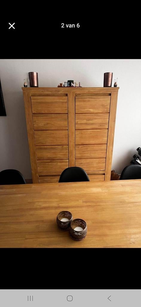 Barcast en Dressoir, Ophalen