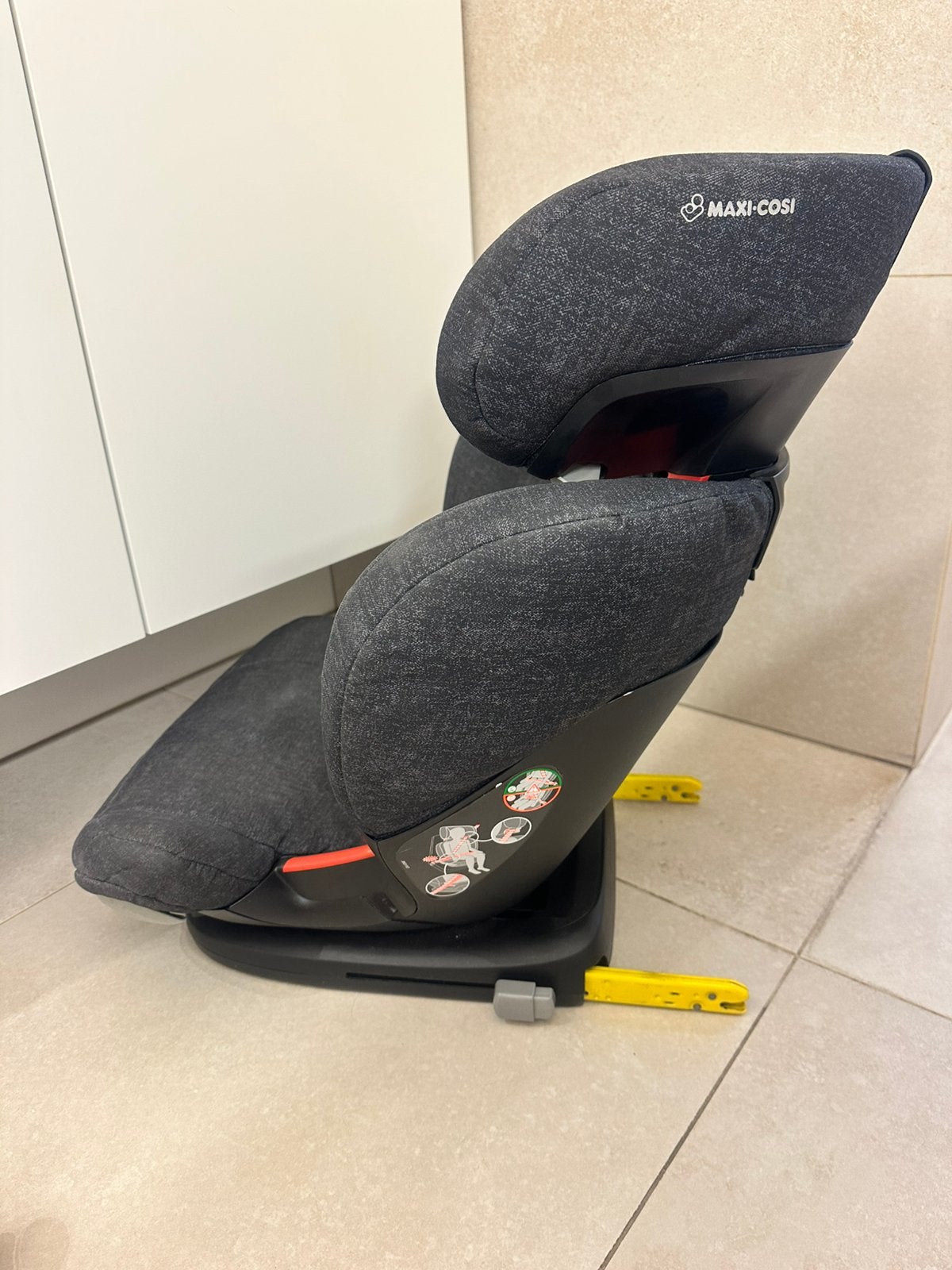 Maxi Cosi Rodifix AirProtect - Nomad Black, Ophalen, Verstelbare rugleuning, 15 t/m 36 kg, Zo goed als nieuw