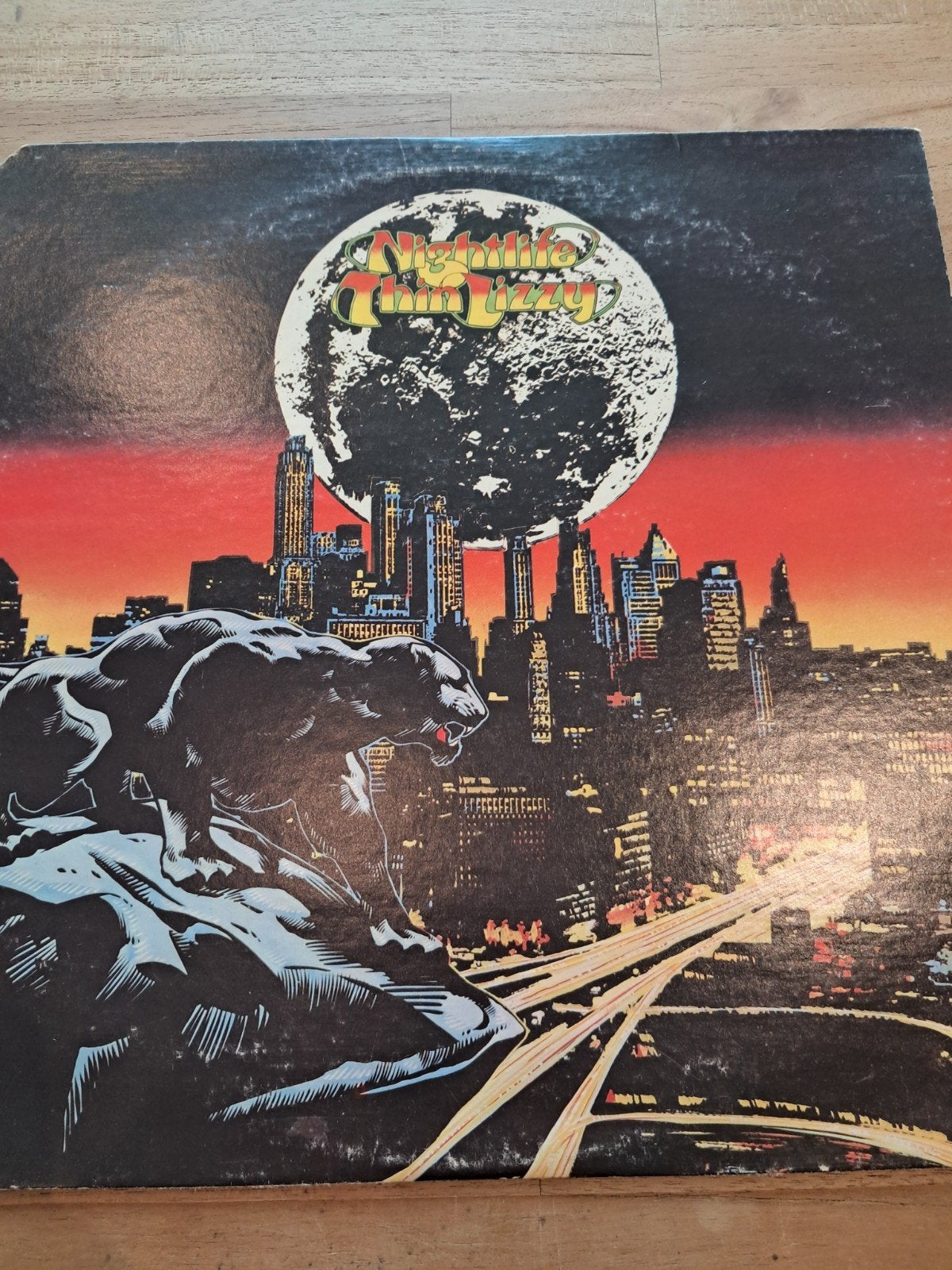 Lp Thin Lizzy, Gebruikt, 1970 - 1979, 12 inch, Fotohoes