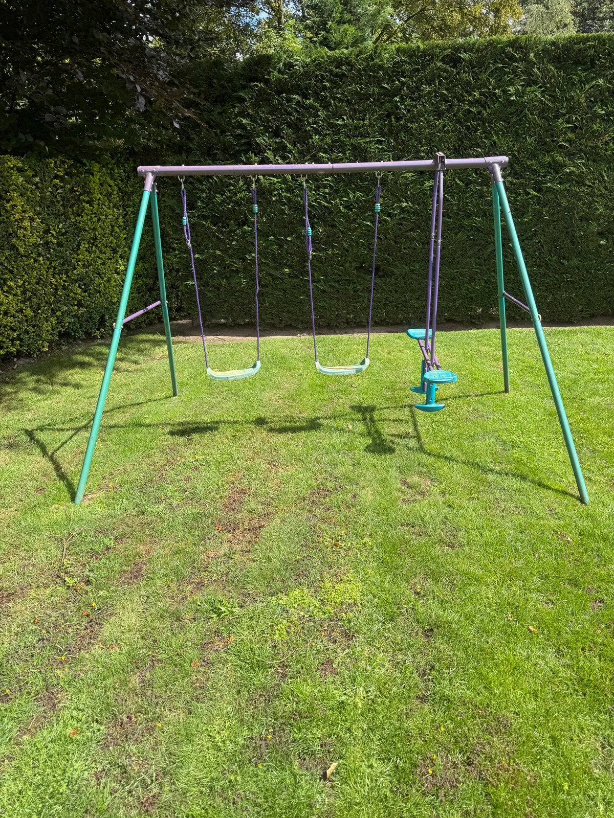 Schommel, Kinderen en Baby's, Speelgoed | Buiten | Speeltoestellen, Ophalen, Zo goed als nieuw, Schommel