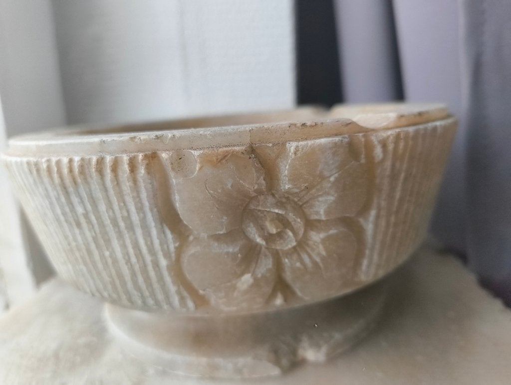 Balance vintage en pierre naturelle/Vide-Poche, Antiquités & Art, Antiquités | Plateaux, Enlèvement