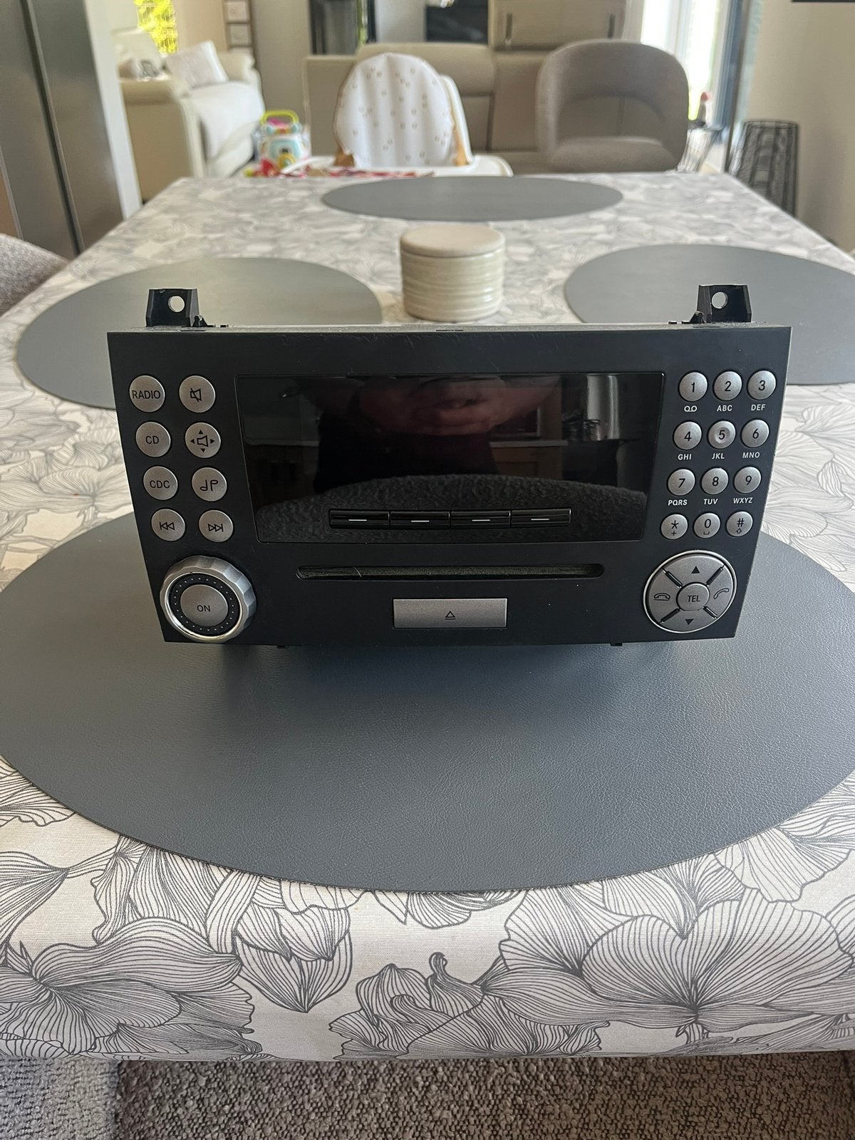 Autoradio Mercedes SLK, Ophalen, Gebruikt