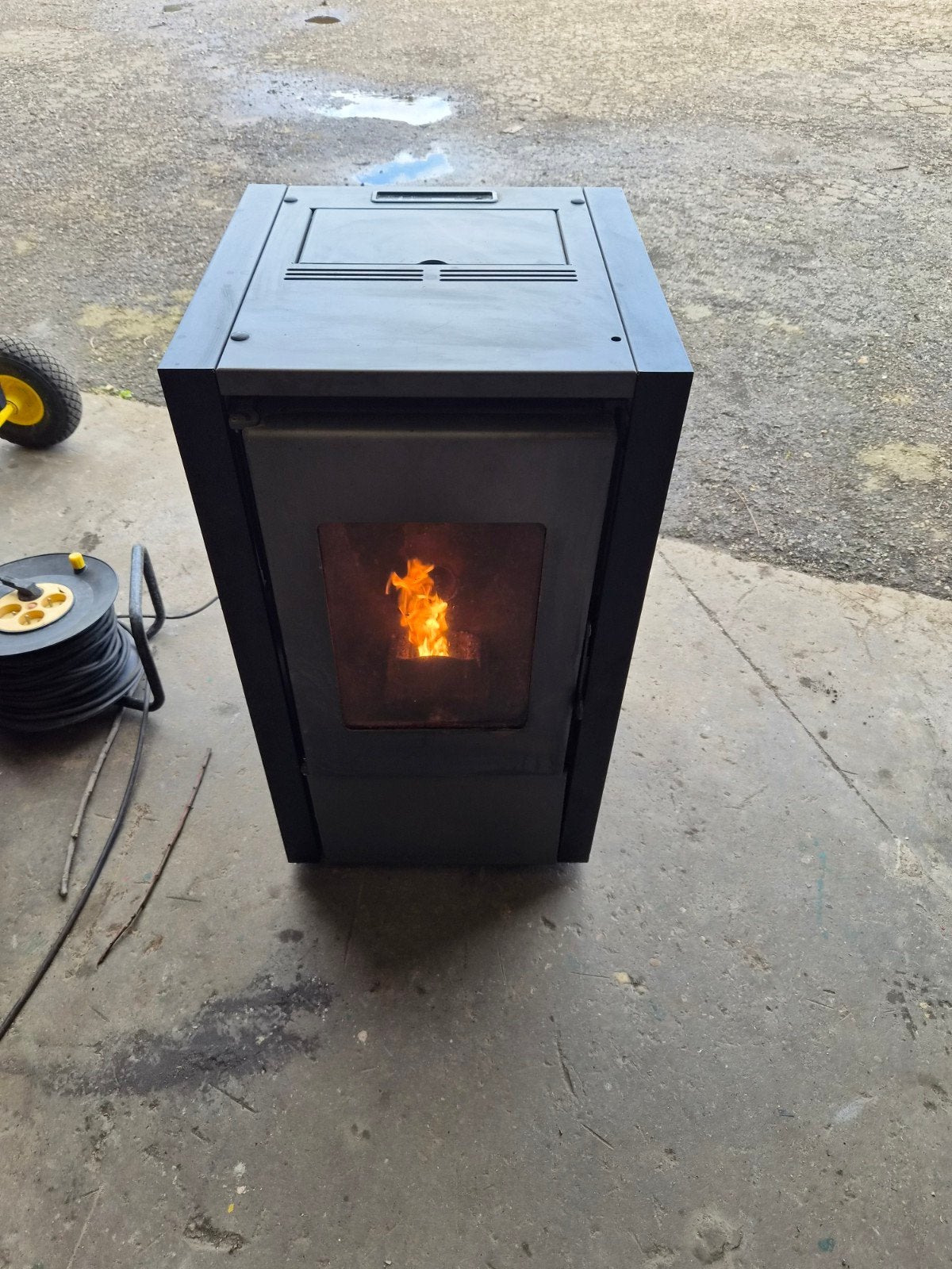 7kw pelletkachel., Huis en Inrichting, Ophalen, Pelletkachel