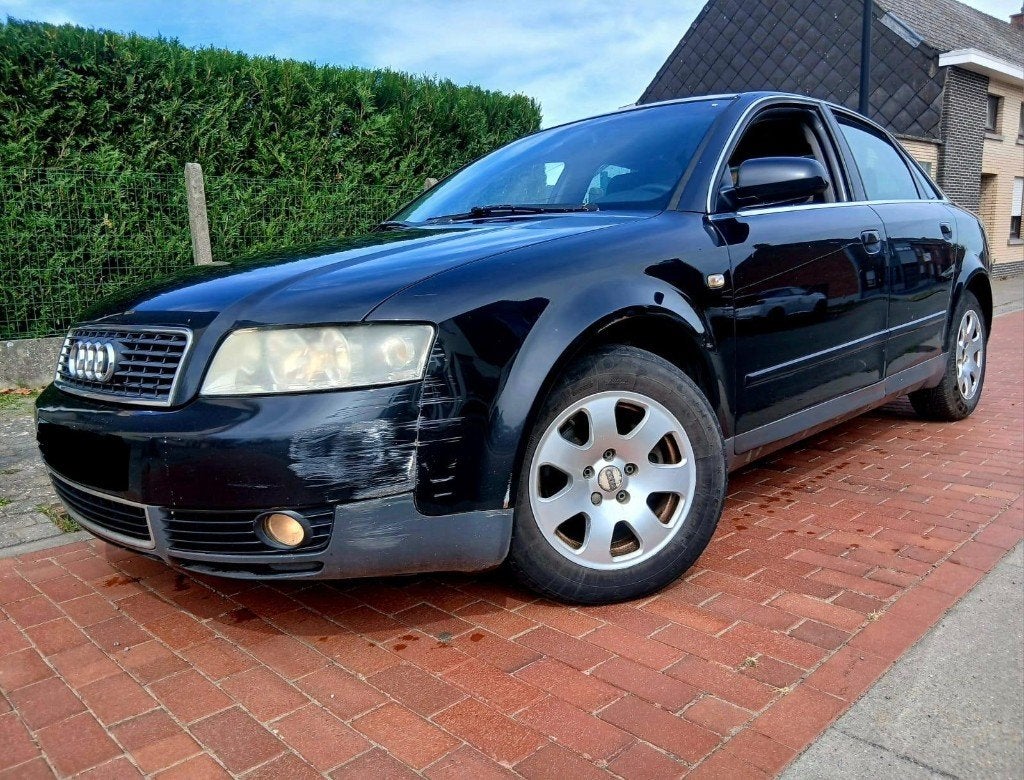 AUDI/A4/1.9 TDI/130 PK/AIRCO, Voorwielaandrijving, Stof, A4, Zwart