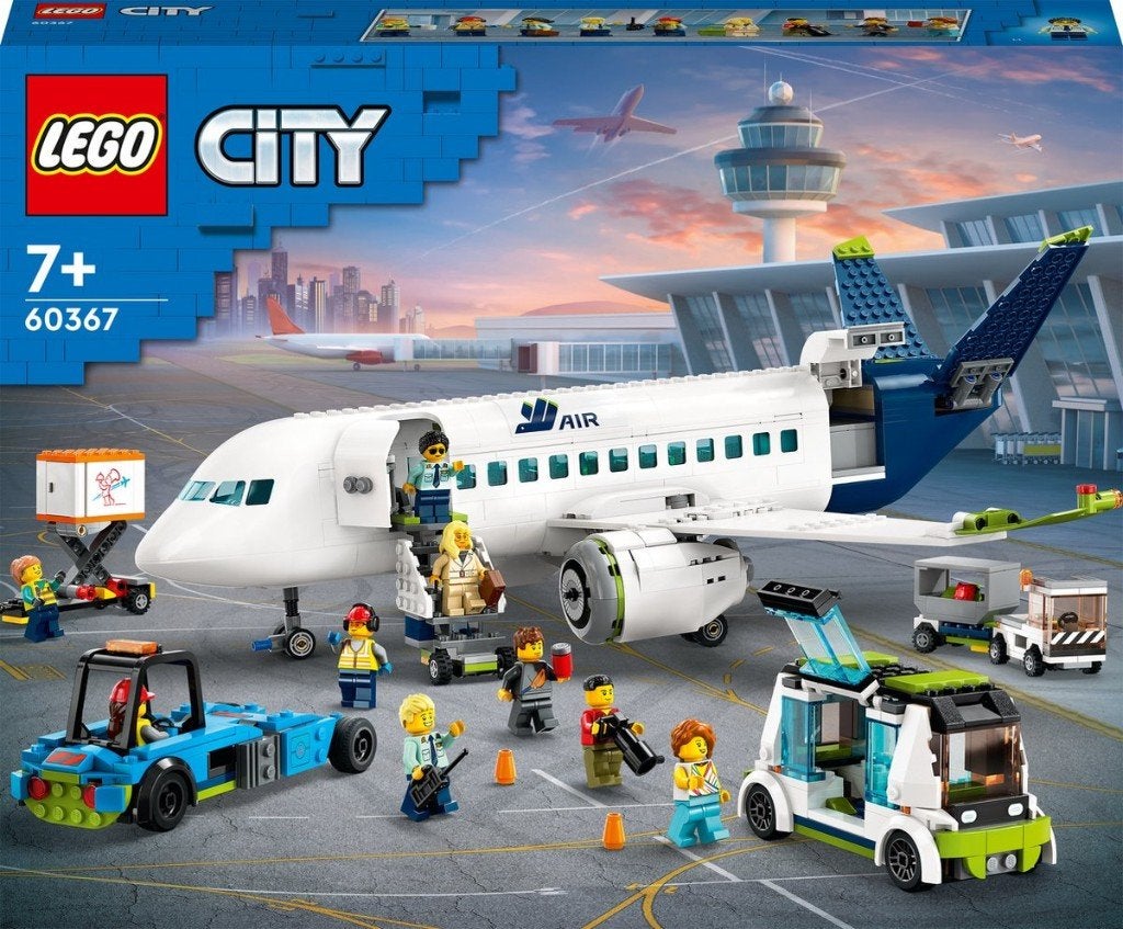 Lego city vliegtuig 60367, Ophalen, City, Lego, Nieuw