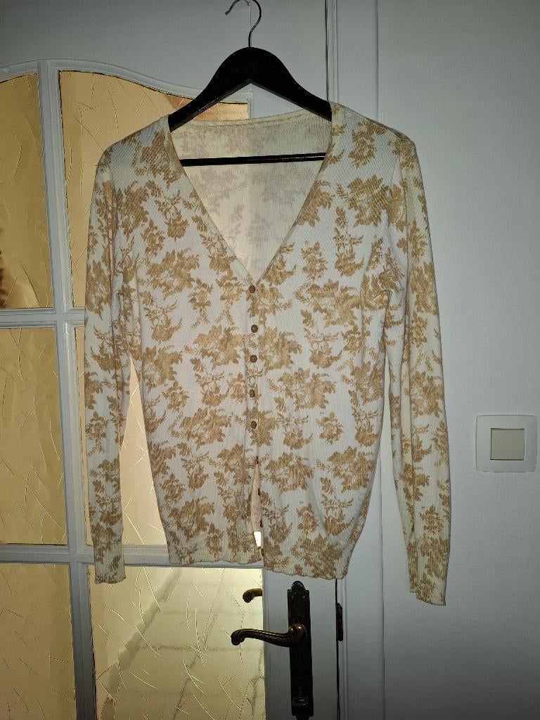 gilet, Enlèvement, Porté, Taille 38/40 (M), Beige