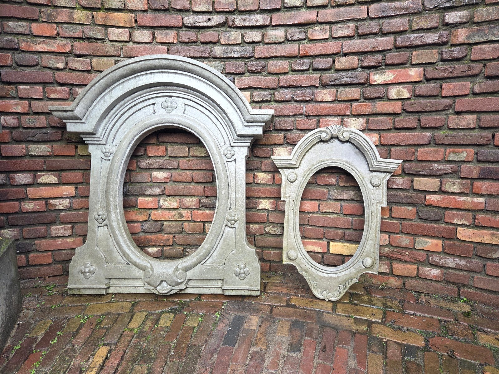 Ossenoog  oeil de boeuf, Ophalen, Beton