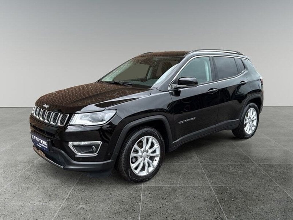Jeep Compass Turbo T4 Limited 4x2 DDCT, Automaat, Zwart, Xenon verlichting, Zwart