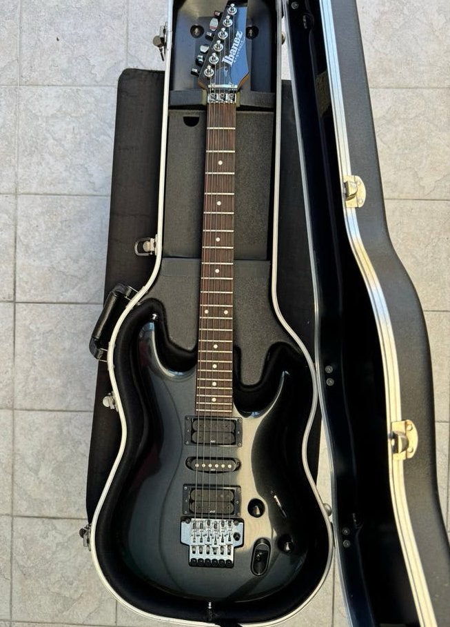 Ibanez Ergodyne EDR470 Korea + flight case, Musique & Instruments, Enlèvement, Comme neuf, Ibanez