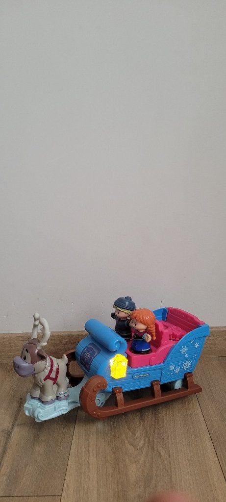 Frozen Little People, Enfants & Bébés, Jouets | Fisher-Price, Enlèvement, Comme neuf, Set de jeu, Avec lumière