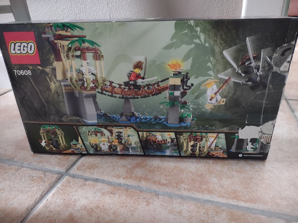 Ninjago le film 70608, prix 20€, Ophalen, Lego, Zo goed als nieuw, Compleet