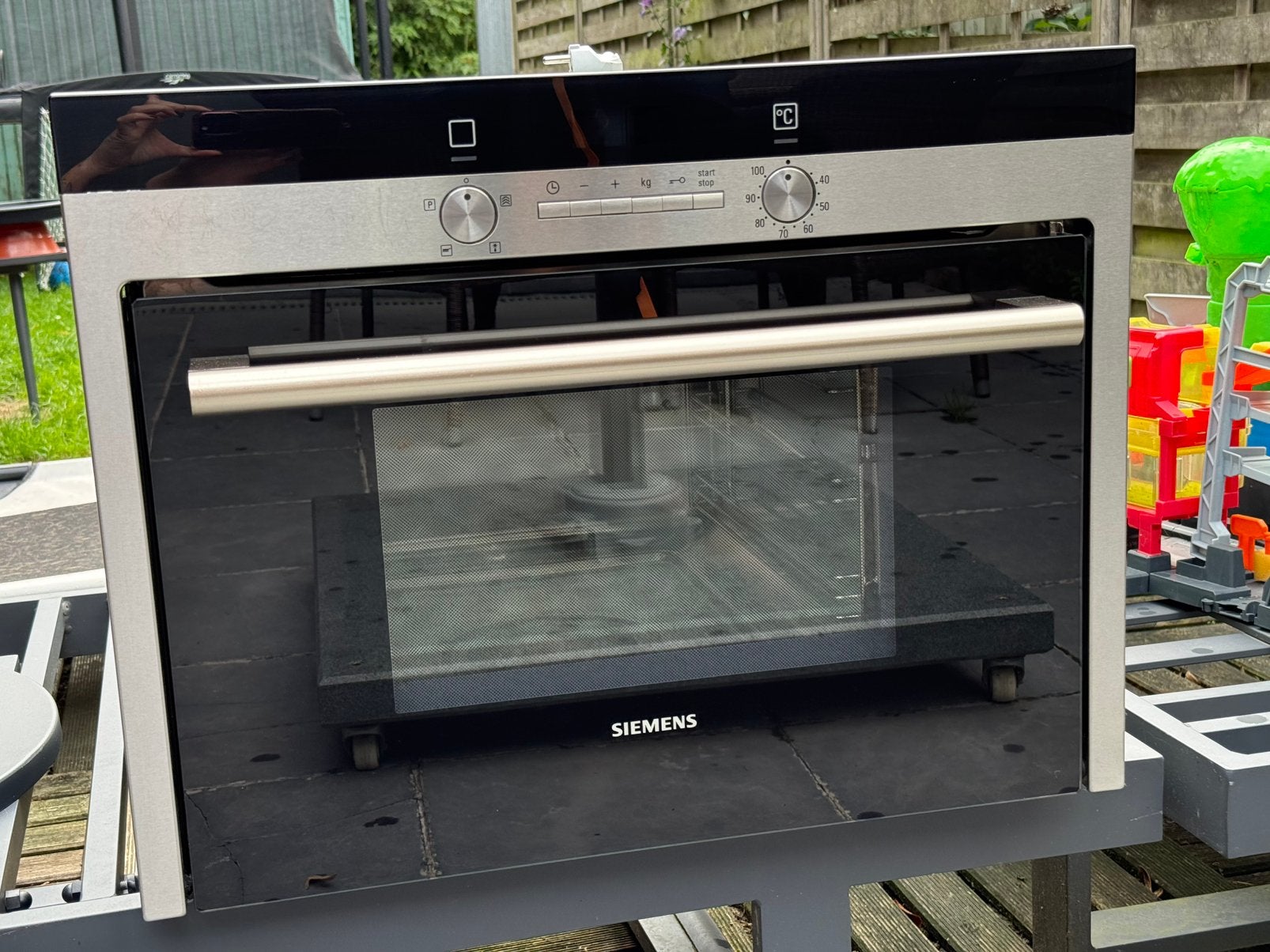 Stoomoven Siemens, Elektronische apparatuur, Ophalen, Zo goed als nieuw, Siemens, Stoomoven