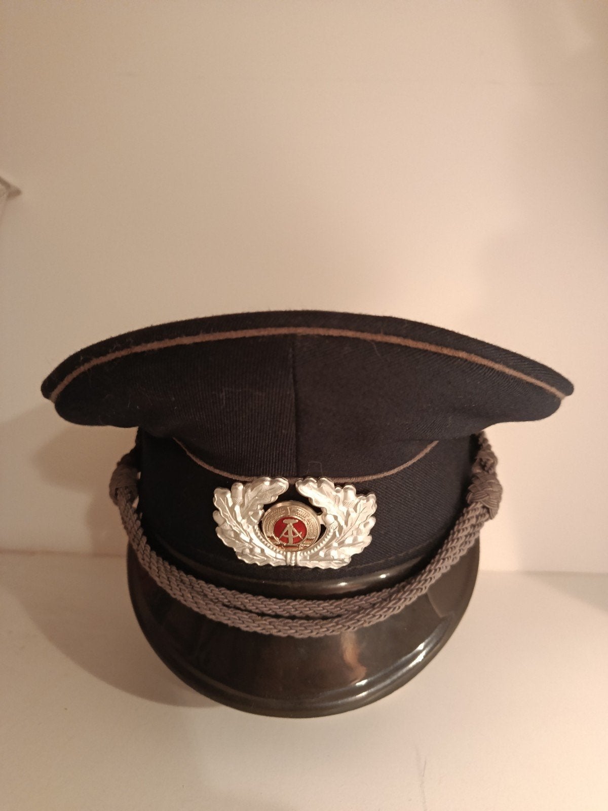 Oost Duitse Transportpolizei kepie, Verzamelen, Militaria | Algemeen, Ophalen of Verzenden, Rijkswacht, Helm of Baret