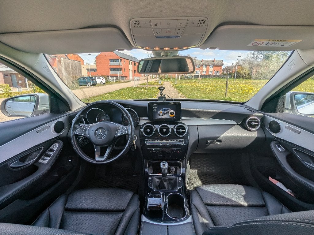 MERCEDES BENZ C180 FULL cuir TOP CONDITION !!!, Cuir, Boîte manuelle, Noir, Particulier